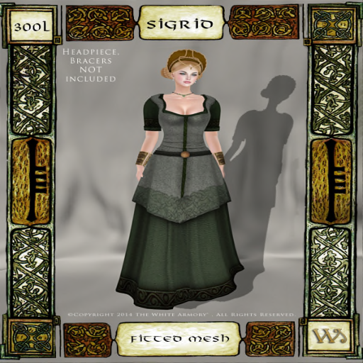 Norse-Marshes-Fitted-Mesh-Gown-Set-Sigrid