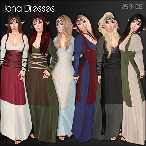 [ SAKIDE ] Iona Dresses for TFC